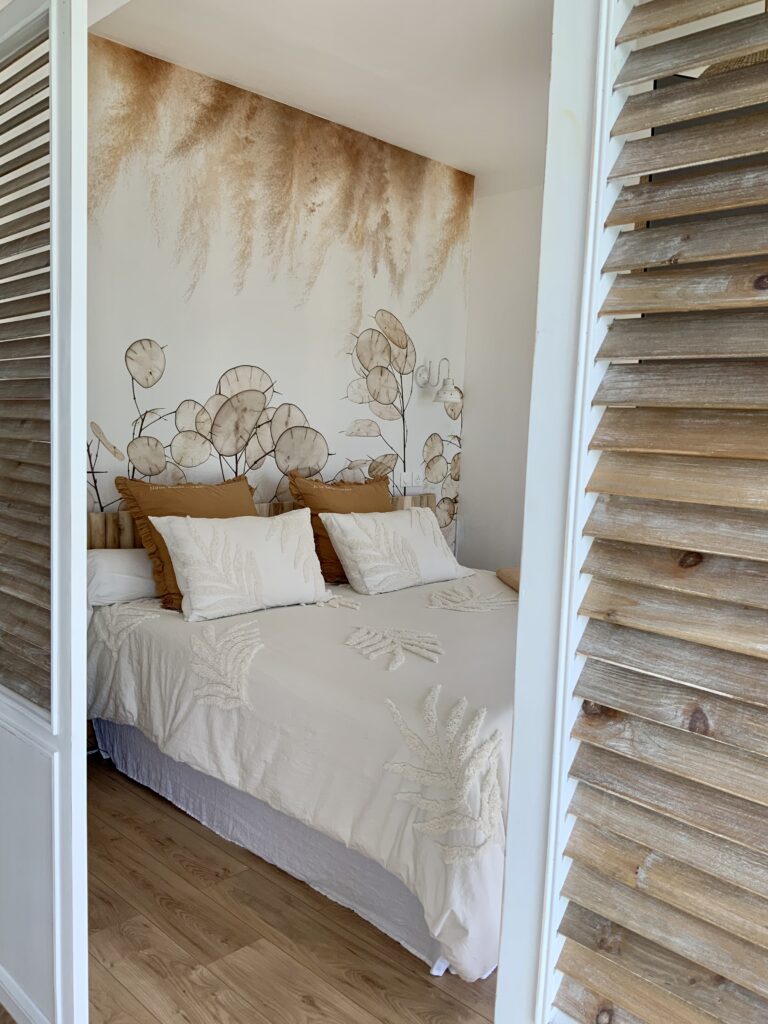 Décoration intérieure d'une suite parentale.