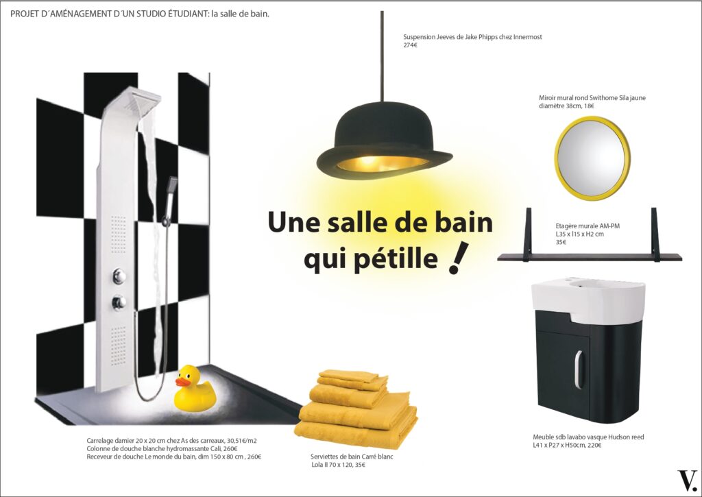 Planche shopping- conception à la carte